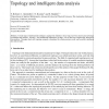 Topology and Intelligent Data Analysis