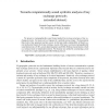 Towards computationally sound symbolic analysis of key exchange protocols