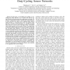 Towards energy-fairness in asynchronous duty-cycling sensor networks