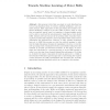 Towards Machine Learning of Motor Skills
