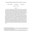 Towards Making Broadcast Encryption Practical