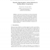 Towards Opportunistic Action Selection in Human-Robot Cooperation