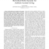 Towards the Development of an Ubiquitous Networked Robot Systems for Ambient Assisted Living