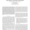 Towards Verifying Parametrised Hardware Libraries with Relative Placement Information