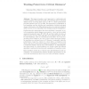Tracking Point-Curve Critical Distances
