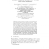 Trading polarizations for labels in P systems with active membranes