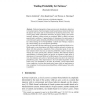 Trading Probability for Fairness