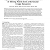 Trajectory Triangulation: 3D Reconstruction of Moving Points from a Monocular Image Sequence