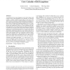 Translation and optimization for a core calculus with exceptions