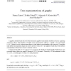 Tree representations of graphs