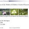 Trees of life: models of children's creative processes