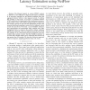 Two Samples are Enough: Opportunistic Flow-level Latency Estimation using NetFlow