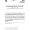 Two-way Poisson mixture models for simultaneous document classification and word clustering