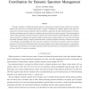 Understanding the Power of Distributed Coordination for Dynamic Spectrum Management