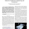 Using laser scanners for modeling and analysis in architecture, engineering, and construction