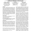 Using linguistic features to measure presence in computer-mediated communication