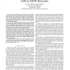 Using Resource Pools for Pre-Signaled Restoration LSP in ASON Networks
