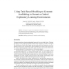 Using Task-Based Modeling to Generate Scaffolding in Narrative-Guided Exploratory Learning Environments