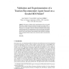 Validation and Experimentation of a Tourism Recommender Agent based on a Graded BDI Model