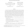 Vapnik-Chervonenkis Dimension of Recurrent Neural Networks