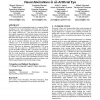 Verification of computer display pre-compensation for visual aberrations in an artificial eye