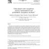 Video-based event recognition: activity representation and probabilistic recognition methods