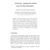 Virtual Mouse - Inputting Device by Hand Gesture Tracking and Recognition