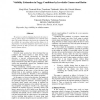 Visibility Estimation in Foggy Conditions by In-Vehicle Camera and Radar