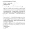 Visual Navigation for Mobile Robots: A Survey