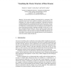 Visualising the Cluster Structure of Data Streams