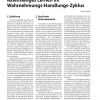Visuelle Aufmerksamkeit und lebenslanges Lernen im Wahrnehmungs-Handlungs-Zyklus