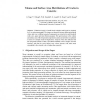 Volume and Surface Area Distributions of Cracks in Concrete