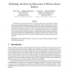 Warkitting: The Drive-by Subversion of Wireless Home Routers