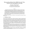 Watermarking Methods for MPEG Encoded Video: Towards Resolving Rightful Ownership
