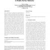 Weak duplicate address detection in mobile ad hoc networks