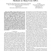 Weak execution ordering - exploiting iterative methods on many-core GPUs