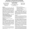 What a to-do: studies of task management towards the design of a personal task list manager