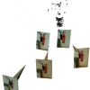 What can missing correspondences tell us about 3D structure and motion?