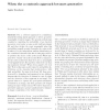 When the a contrario approach becomes generative