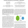 Wideband distributed transmit beamforming using channel reciprocity and relative calibration