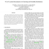 WLAN Location Determination via Clustering and Probability Distributions