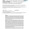 YANA - a software tool for analyzing flux modes, gene-expression and enzyme activities